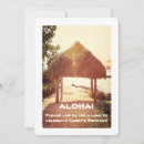 Recherche de huttes invitations Aloha