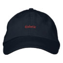 Recherche de diabète casquettes Diabétique