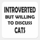 Recherche de humour bizarre autocollants Drôle de chat