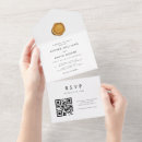 Recherche de joint de mariage invitations Noir et blanc