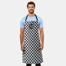 Recherche de damier noir et blanc tabliers Monogramme