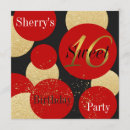 Recherche de bonbon moderne 16 invitations Parties scintillantes
