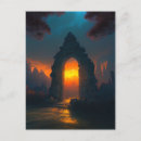 Suche nach magische landschaft postkarten Sonnenuntergang