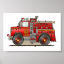 Recherche de fireman poster Truck