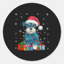 Suche nach hunde des schnauzer aufkleber Frohe weihnachten