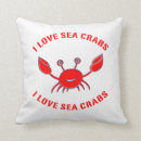 Recherche de de crabe coussins Rouge