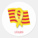Recherche de drapeau catalan autocollants Indépendance