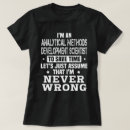 Suche nach analytisch tshirts Beruf