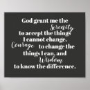 Recherche de sérénité prière sérénité posters Motivation