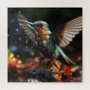 Recherche de colibris puzzles Faune