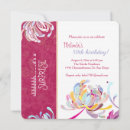 Recherche de style asiatique invitations Floral