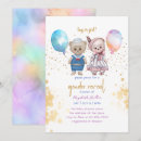 Recherche de bears gender reveal invitations Pour elle
