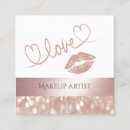 Recherche de lux cartes visite Maquillage