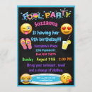 Suche nach emoji geburtstag einladungen Pool