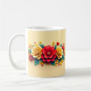 Recherche de motif 3d tasses Fleur