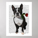 Recherche de boston terriers posters Fabfunky