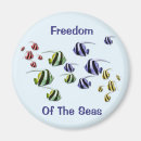 Recherche de poissons tropicaux magnets Aquatique