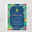 Suche nach goldene ananas einladungen Luau