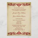 Recherche de vintage scroll invitations Papier
