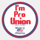 Recherche de syndicats autocollants Union