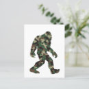 Recherche de sasquatch cartes postales Yeti