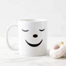 Recherche de visage de sourire tasses Heureux