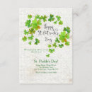 Recherche de st patrick invitations 17 mars