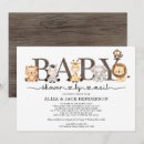 Recherche de cute safari animals invitations Mother to be