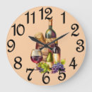 Recherche de bouteilles de vin horloges Mur