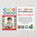 Suche nach choo choo zug einladungen Party