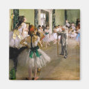 Recherche de danseuse de ballerine magnets Edgar degas