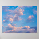 Suche nach rosa wolken poster Weiß