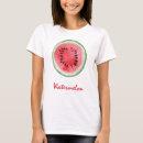 Suche nach wassermelone tshirts Aquarell