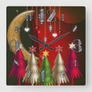 Suche nach fir trees poster Red