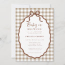 Recherche de baby is brewing invitations Mother to be