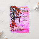 Recherche de feuille tourbillonné invitations Rose