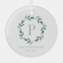 Recherche de monogramme de couronne ornements Verdure