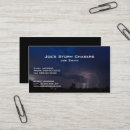 Suche nach meteorologie visitenkarten Blitz