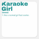 Suche nach karaoke aufkleber Sänger