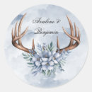 Recherche de deer autocollants Bleu