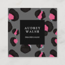 Recherche de léopard rose cartes visite Luxe