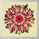 Recherche de tournesol rouge posters Abstrait