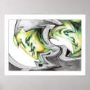 Recherche de cubistes posters Blanc