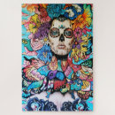 Recherche de jour des morts puzzles Floral