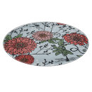 Suche nach blumenmuster schneidebrettchen Blau