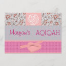 Recherche de aqiqa invitations Rose