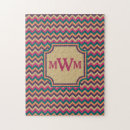 Recherche de zigzags puzzles Violet