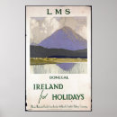 Suche nach vintages irland poster Reise