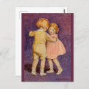 Recherche de peint main cartes postales Violet