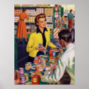 Suche nach einkauf poster Retro